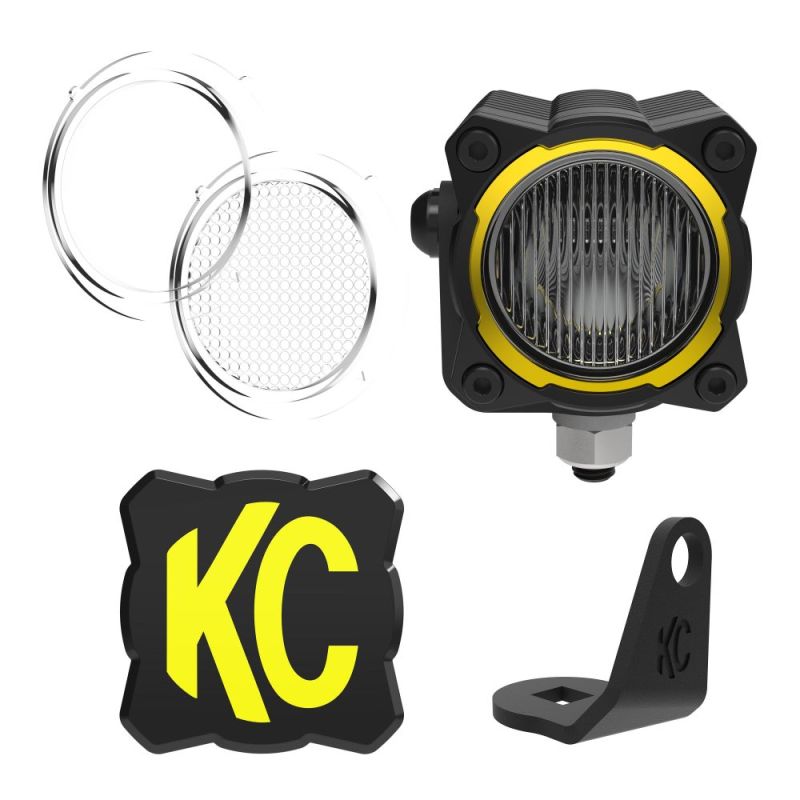 KC HILITES FLEX ERA® 1 - Single Master LED Light Pod Kit – Super