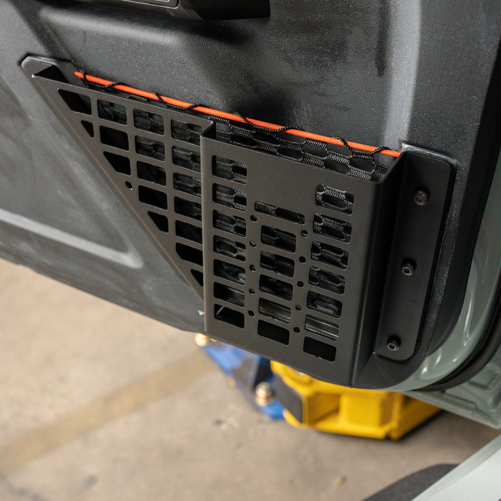 CALI RAISED LED Front Door MOLLE Basket Fits 2021+ Ford Bronco Raptor