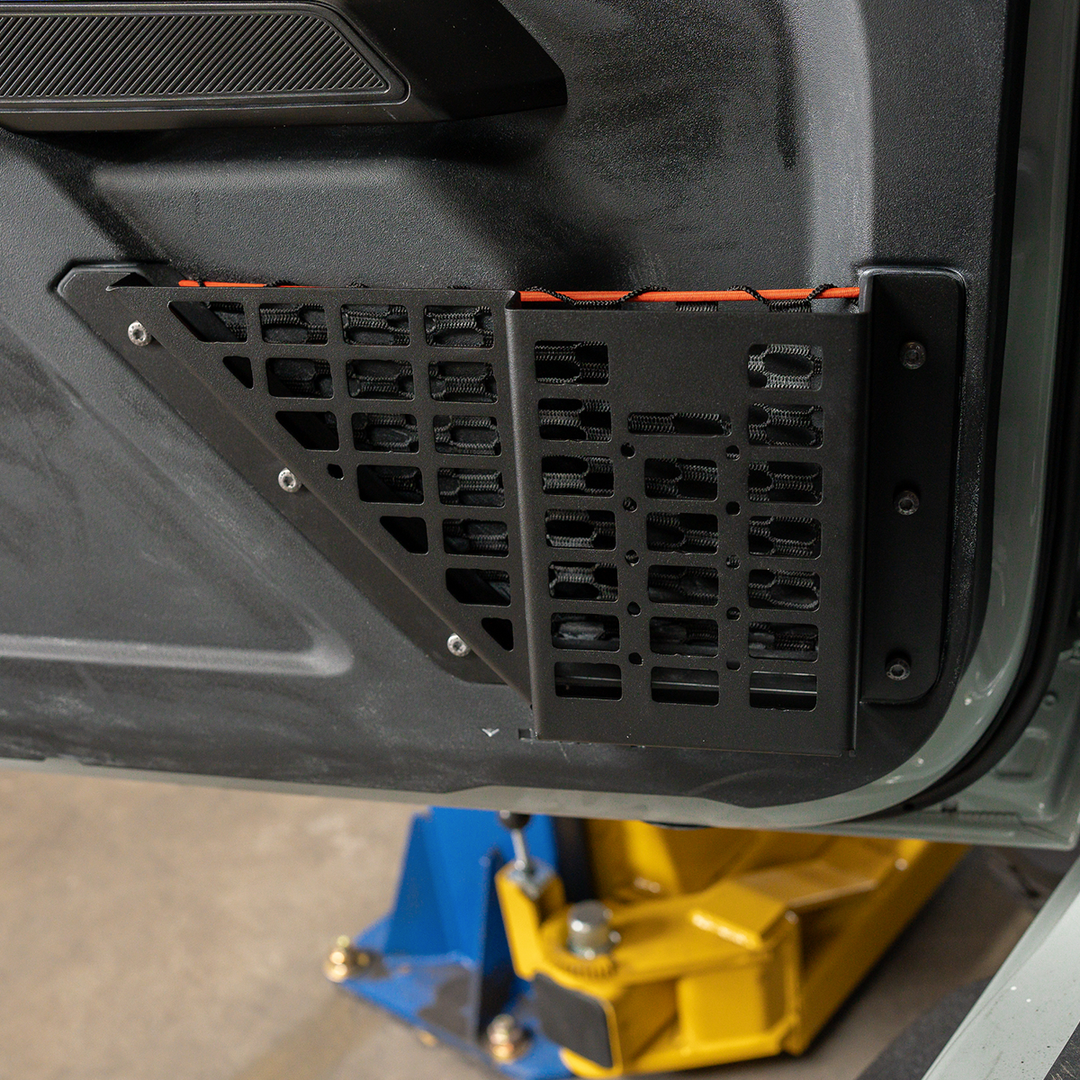 CALI RAISED LED Front Door MOLLE Basket Fits 2021+ Ford Bronco Raptor