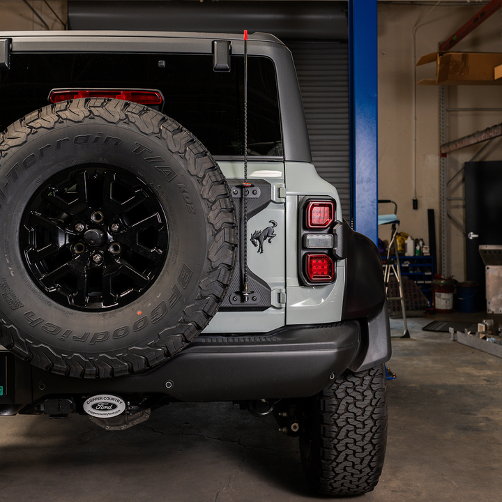 CALI RAISED LED Rear Antenna Mount Fits 2021+ Ford Bronco Raptor