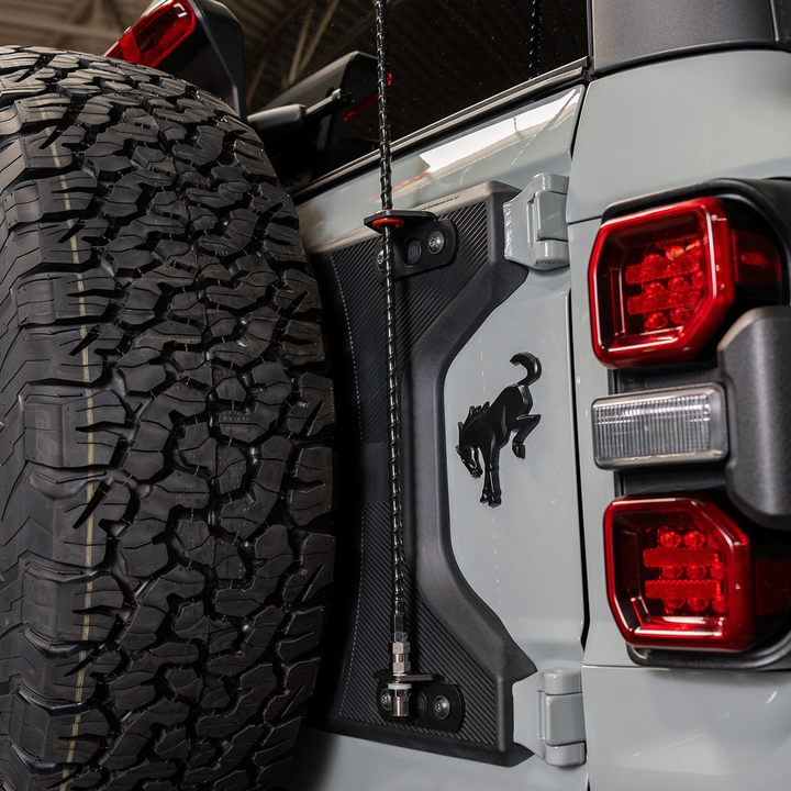 CALI RAISED LED Rear Antenna Mount Fits 2021+ Ford Bronco Raptor