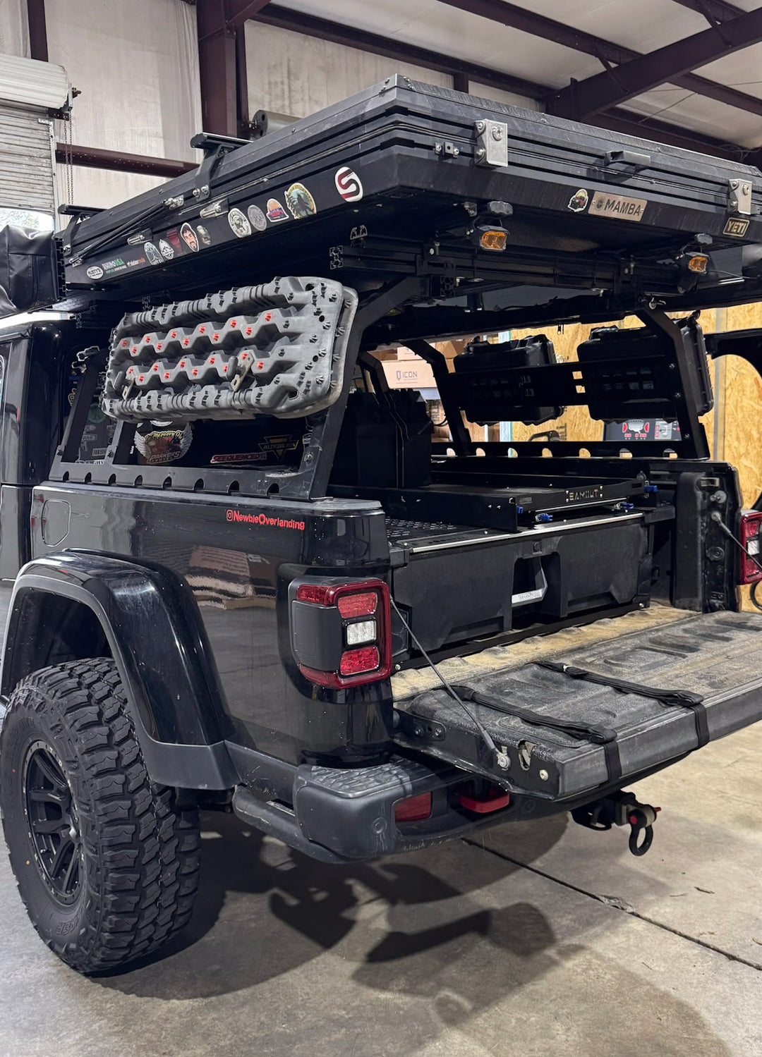 Overland accessories in Georgia - rooftop tents, drawer systems, bed racks and roof racks, and more.