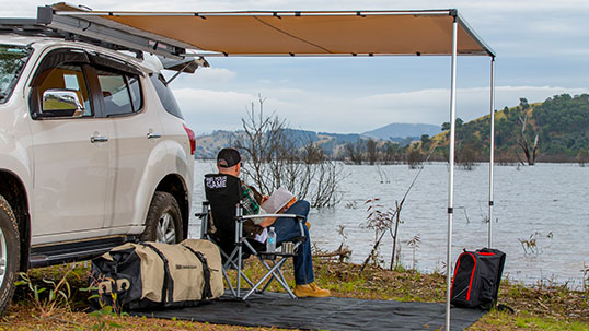 ARB Touring Awning with Light 8.2 ft Width x 8.2 ft Length