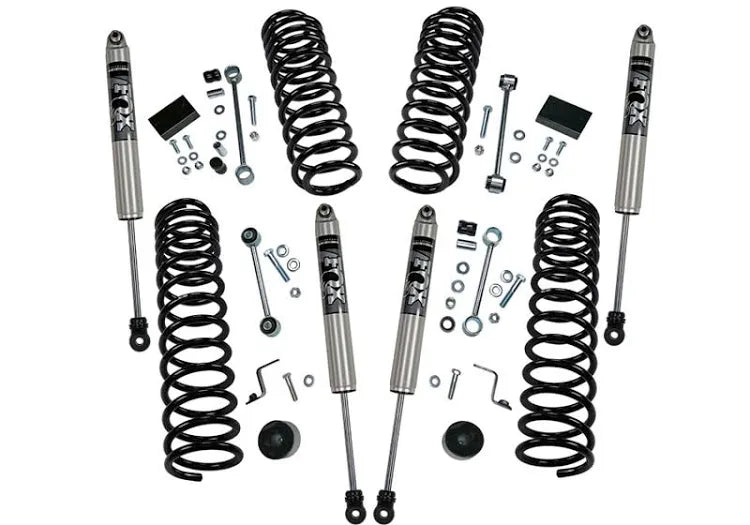 SuperLift lift kit with Fox shocks for a Jeep Wrangler JL
