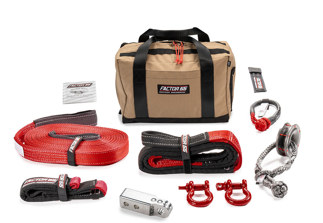 FACTOR 55 Vehicle Recovery Kit, Sawtooth – Medium