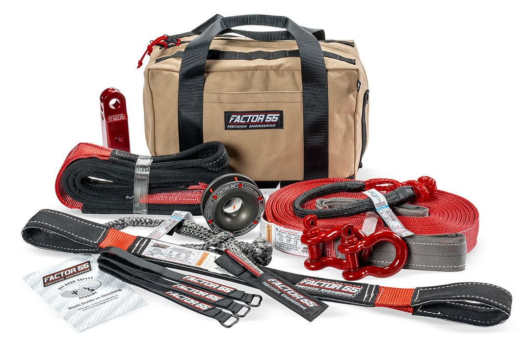 FACTOR 55 Vehicle Recovery Kit, Sawtooth – Medium