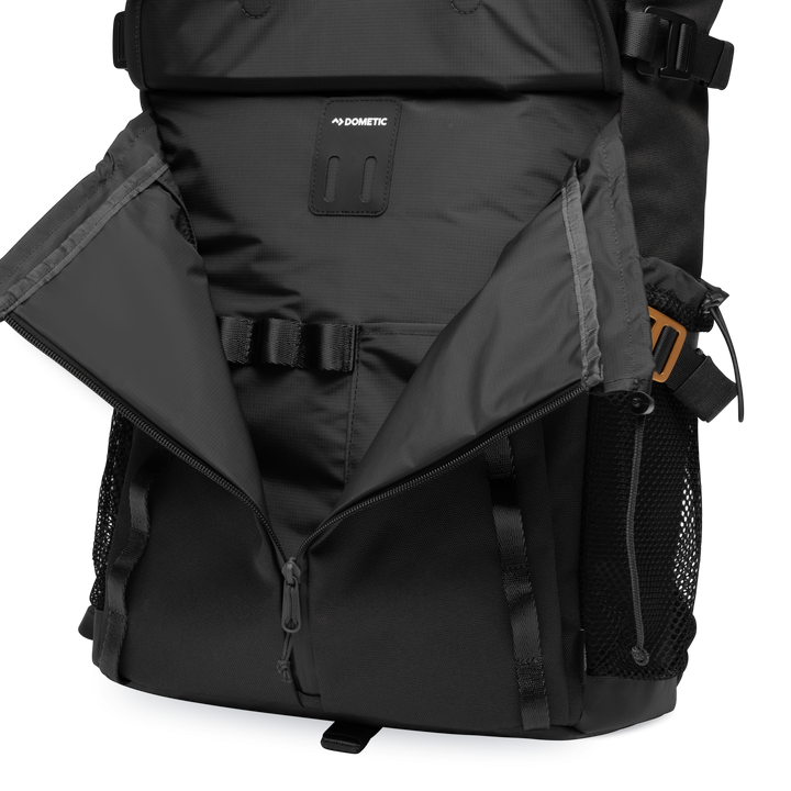 Dometic Unrestricted 24L Cooler Backpack shoulder harness detail