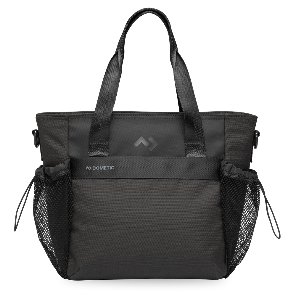 Dometic Unrestricted Tote 11L side angle with bottle pocket