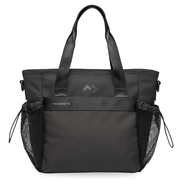 Dometic Unrestricted Tote 11L side angle with bottle pocket