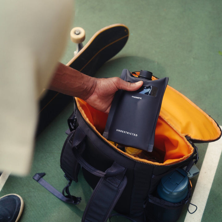 Dometic Connect Ice fillable ice pack in use