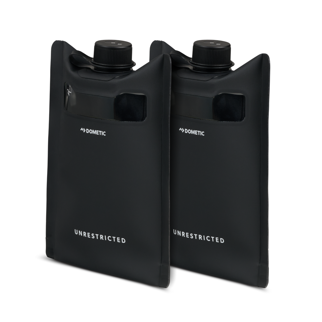 Dometic Unrestricted Connect Ice 0.6L 2-pack magnetic fillable ice packs