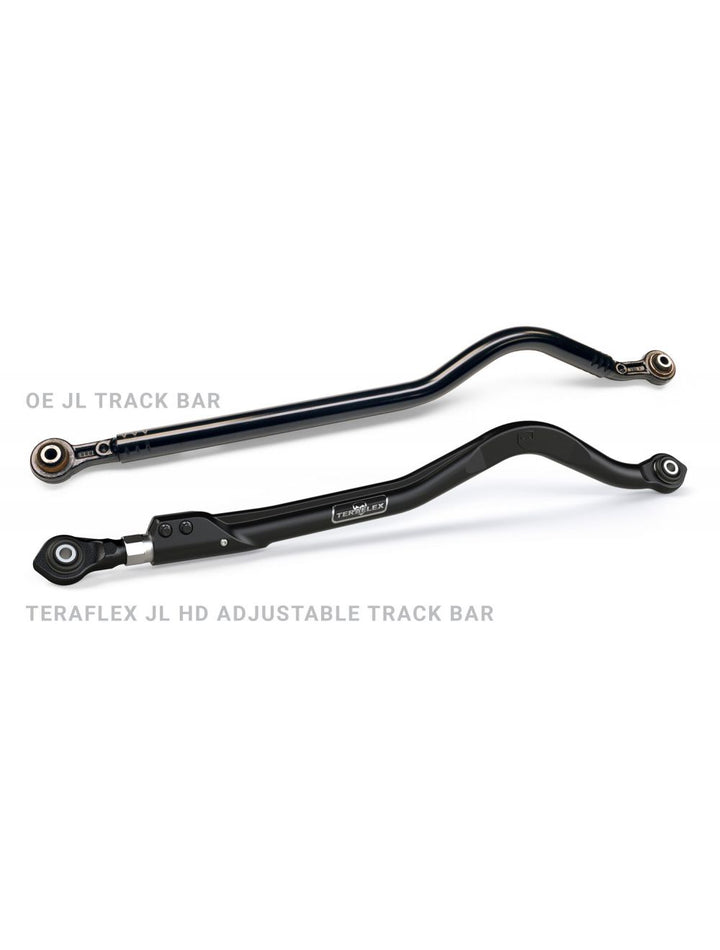 Teraflex JL/JT: HD Forged Adjustable Track Bar – Front (0–6” Lift)