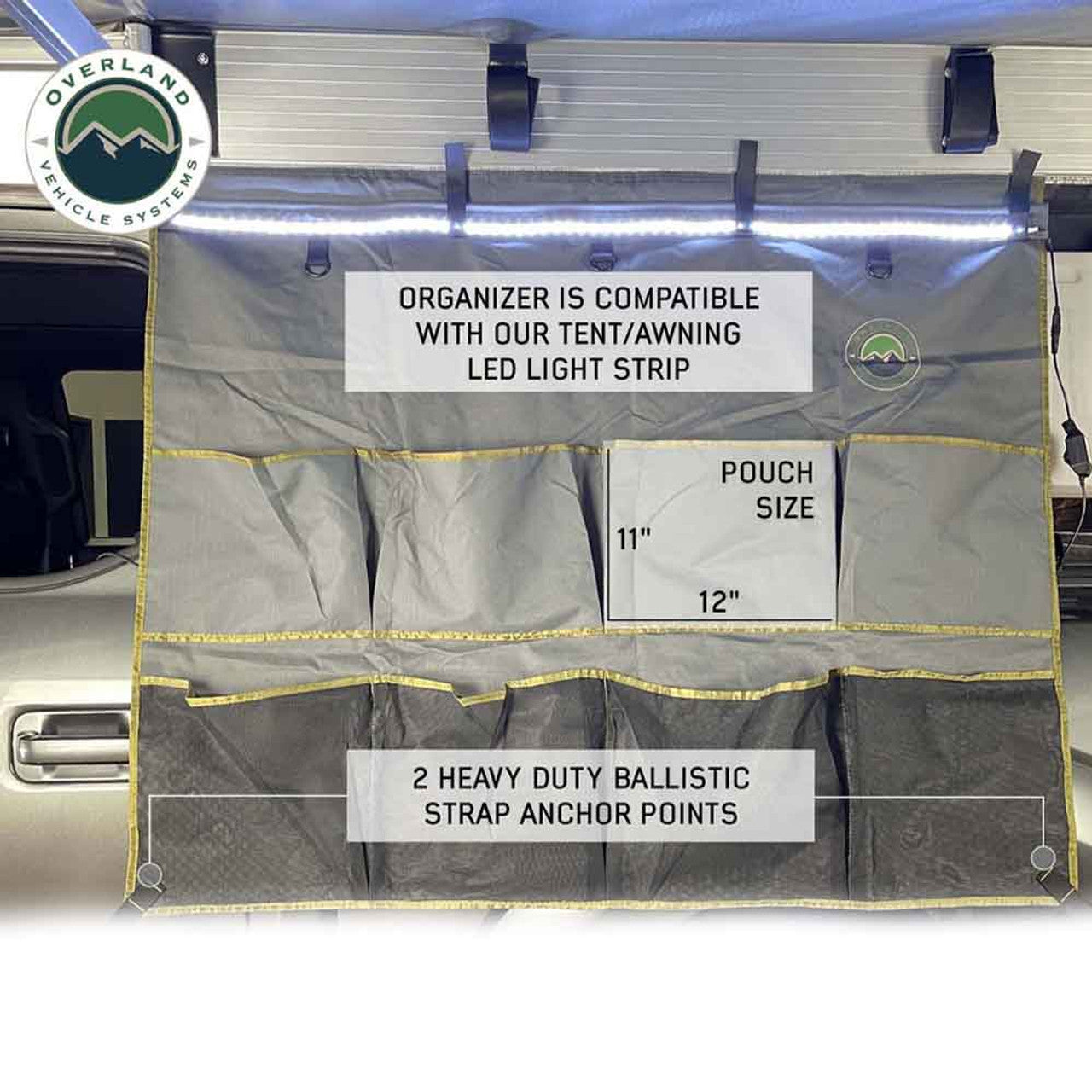Overland Vehicle Systems Tent and Awning Organizer
