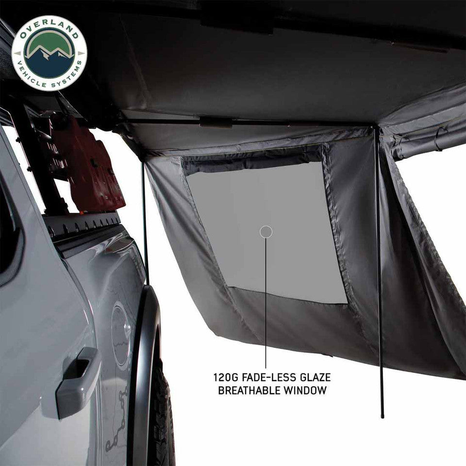 Overland Vehicle Systems HD Nomadic 180 LTE Awning Wall with Windows