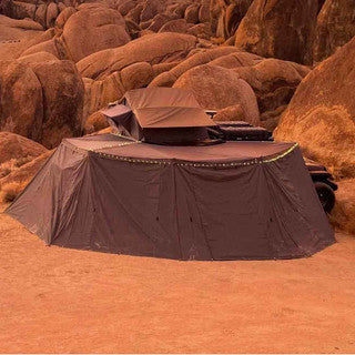 Overland Vehicle Systems HD Nomadic 270 Degree Awning Wall 3 Piece Kit - Passenger Side