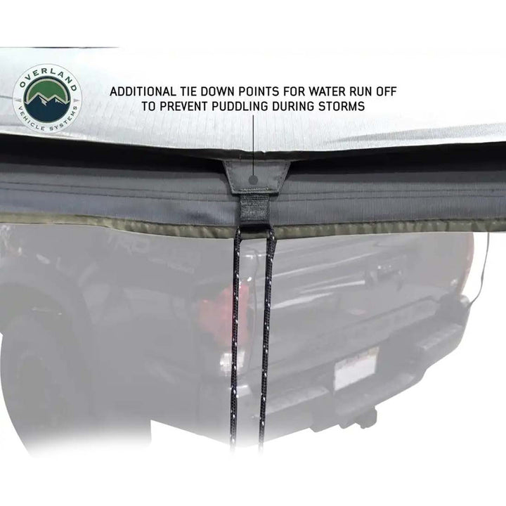 Overland Vehicle Systems HD Nomadic 270 LT Awning & Wall 1, 2, & Mounting Brackets - Passenger Side