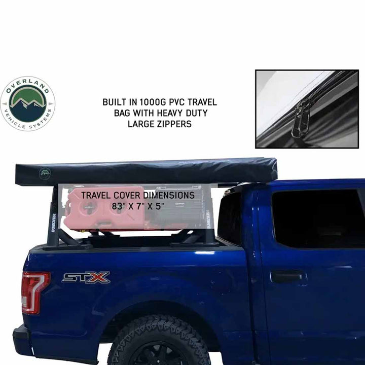 Overland Vehicle Systems HD Nomadic 270 LT Awning & Wall 1, 2, & Mounting Brackets - Passenger Side