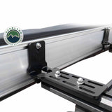 Overland Vehicle Systems HD Nomadic 180 Degree Awning with Bracket Kit for Mid - High Roofline Vans