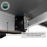 Overland Vehicle Systems HD Nomadic 180 Degree Awning with Bracket Kit for Mid - High Roofline Vans