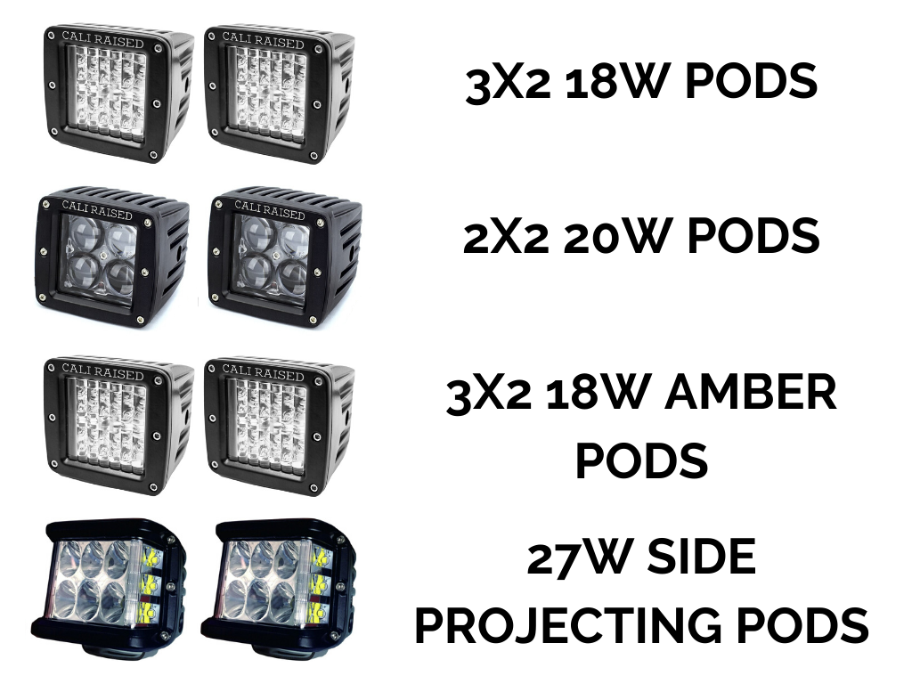 Ditch Light Bracket Extensions