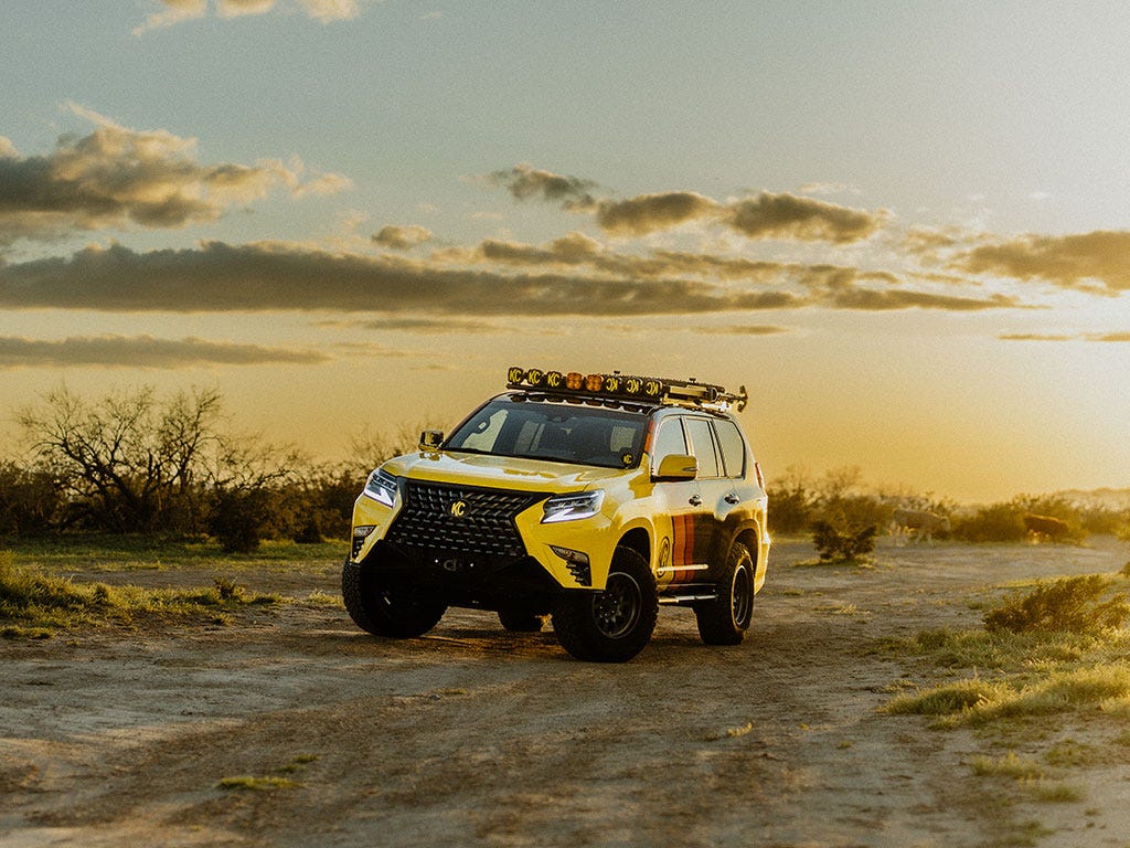 Lexus GX460 Slimline II Roof Rack Kit - by Front Runner