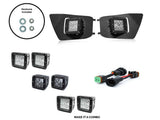 CALI RAISED LED 2012-2015 TOYOTA TACOMA LED FOG LIGHT POD REPLACEMENTS BRACKETS KIT