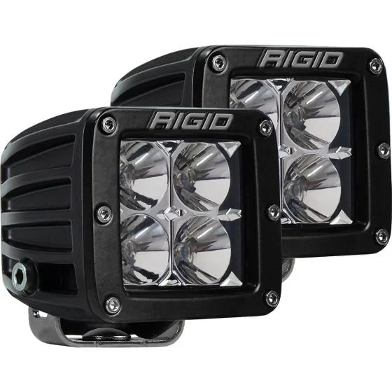 RIGID D-SERIES PRO FLOOD SURFACE MOUNT BLACK 2 LIGHTS