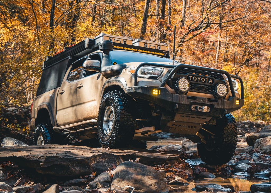 Backwoods Adventure Mods Toyota Tacoma 3rd Gen (2016+) Hi-Lite Overland Front Bumper [Bull Bar]