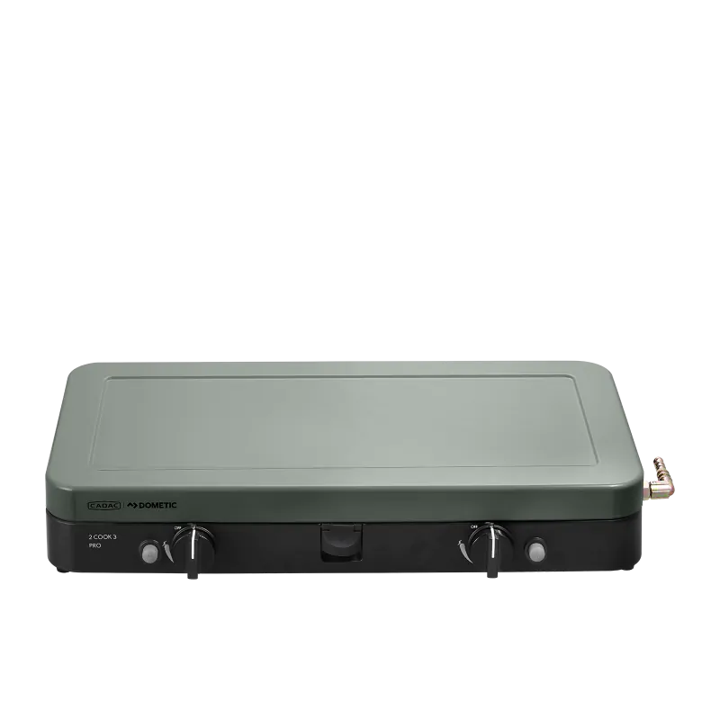 CADAC 2 Cook 3 Pro Deluxe camp stove with grill plate