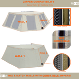 23ZERO 270° Peregrine Left 2.0 Deluxe Awning Wall 1 (PRO 5)