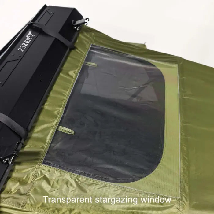 23ZERO Armadillo Horizon 3: Premium Hardshell Rooftop Tent for All-Season Adventure (Left Open Only)