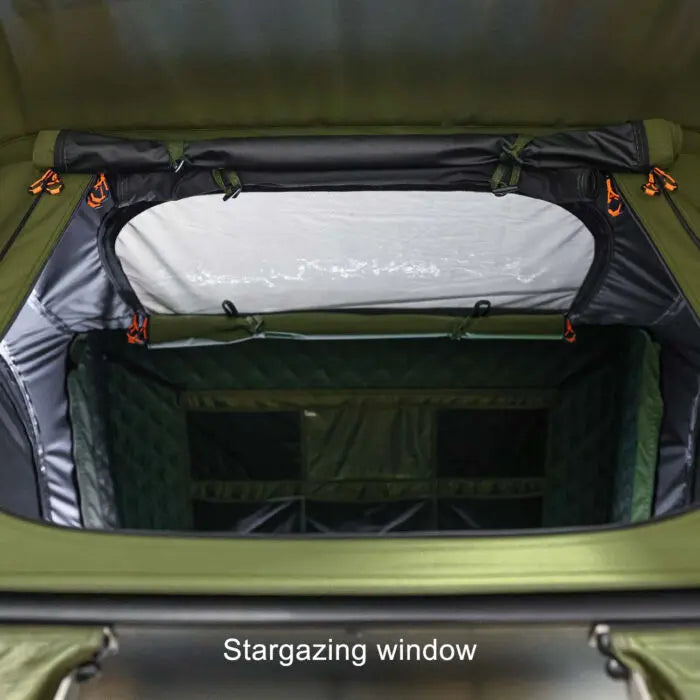 23ZERO Armadillo Horizon 3: Premium Hardshell Rooftop Tent for All-Season Adventure (Left Open Only)