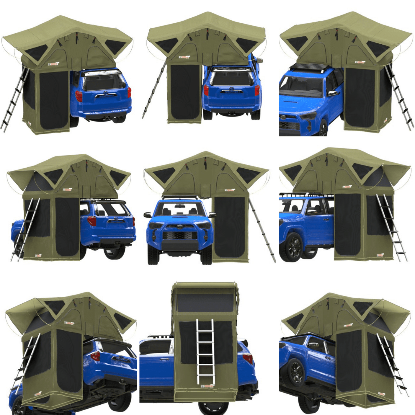 23ZERO Annexes for Breezeway & Weekender Roof-Top Tent