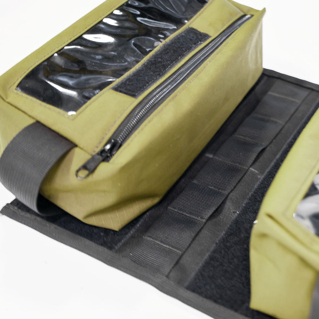 23ZERO Efficient 90L Gear Box Lid Organizer Kit with Panel and Pouches