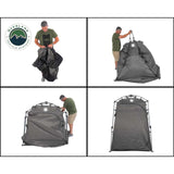 Overland Vehicle Systems Portable Privacy Room With Shower, Retractable Floor And Amenity Pouches And More