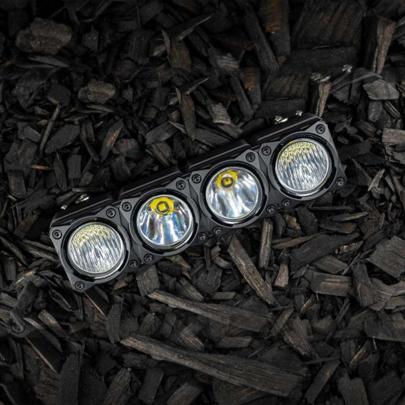 KC HILITES FLEX ERA® LED Light Bar - Bezel Kit for 10" Segments - Gloss Black
