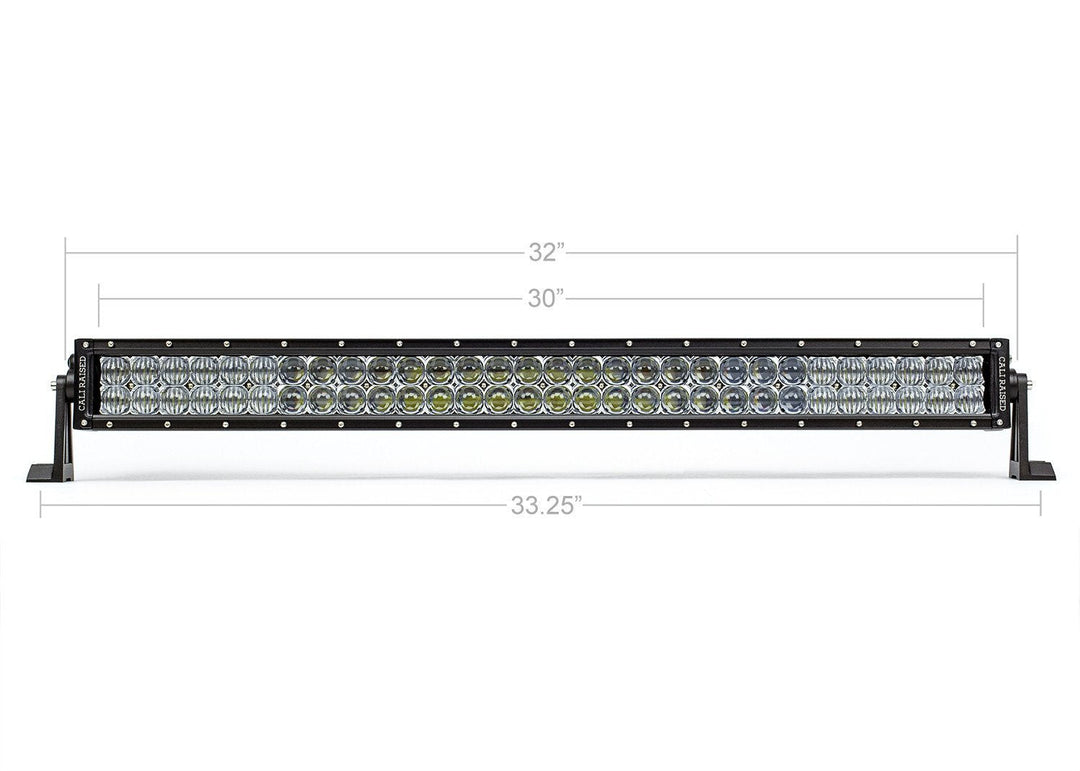 32" Lower Bumper Hidden LED Light Bar Brackets Kit For 2005-2015 Toyota Tacoma