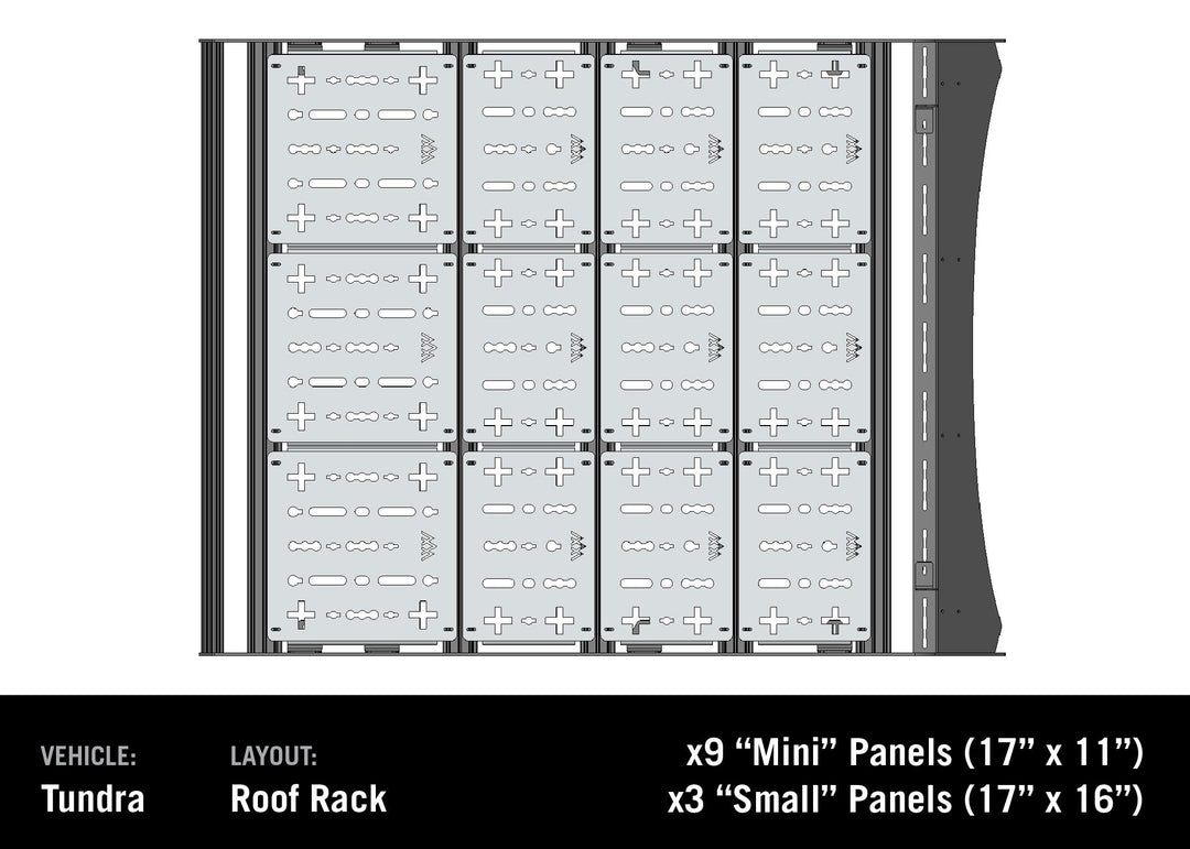 DRIFTR Toyota Tundra Roof Rack (2022-2026)