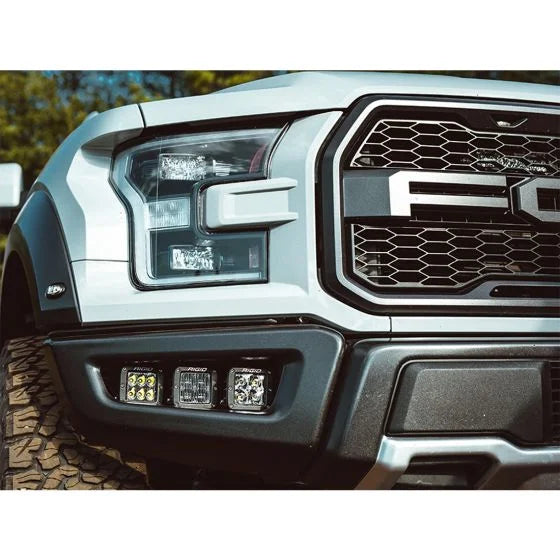 RIGID 2ND GEN FORD RAPTOR TRIPLE FOG MOUNT KIT