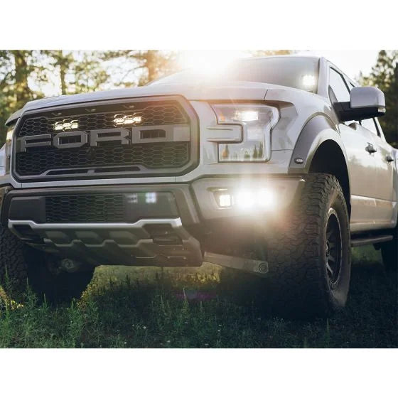 RIGID 2ND GEN FORD RAPTOR TRIPLE FOG MOUNT KIT