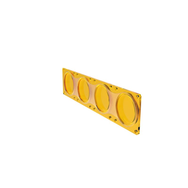 KC HILITES FLEX ERA® LED Light Bar - Performance Yellow Spot Beam Lens for Light Bars
