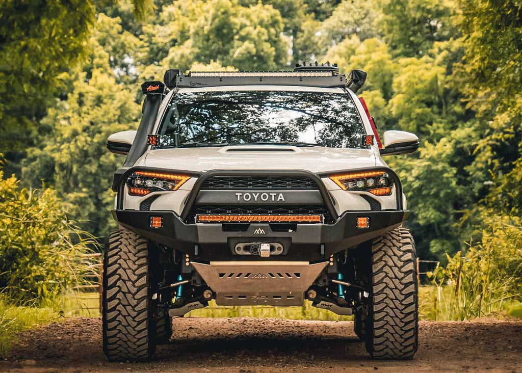 Backwoods Adventure Mods Toyota 4Runner 5th Gen (2014-2022) Hi-Lite Overland Front Bumper [Bull Bar]