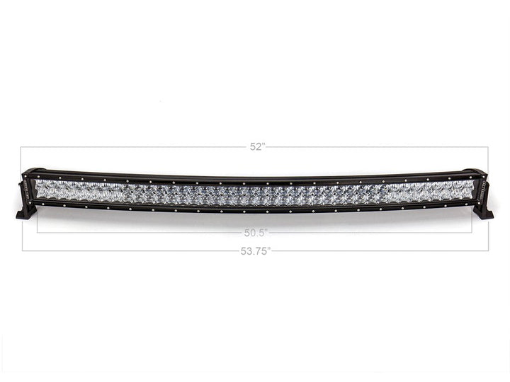 52" Curved LED Light Bar Roof Brackets Kit For 2003-2024 Toyota 4Runner