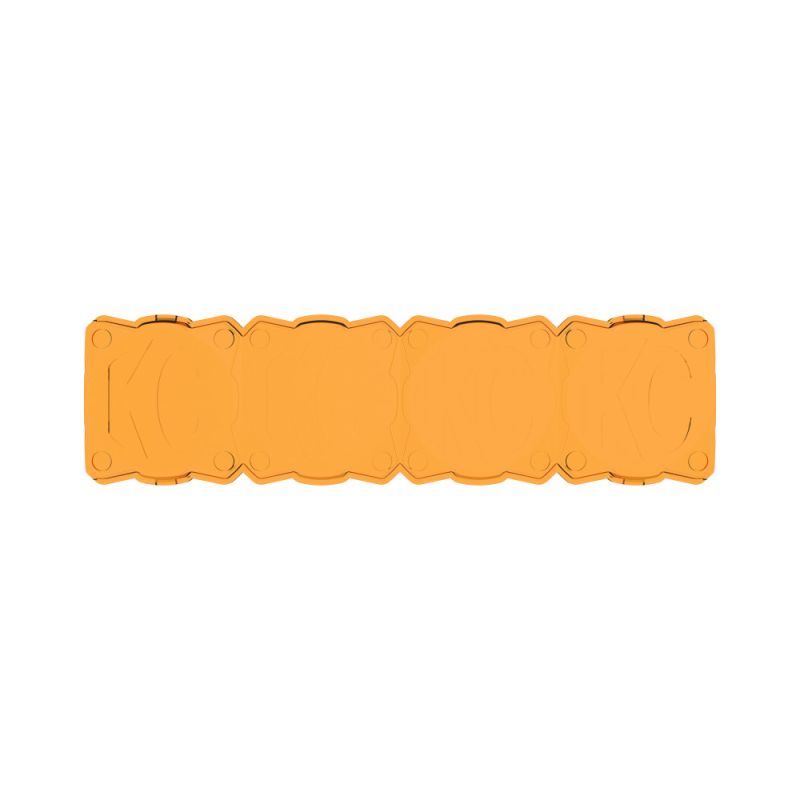 KC HILITES FLEX ERA® LED Light Bar - 10" Light Shield - Amber