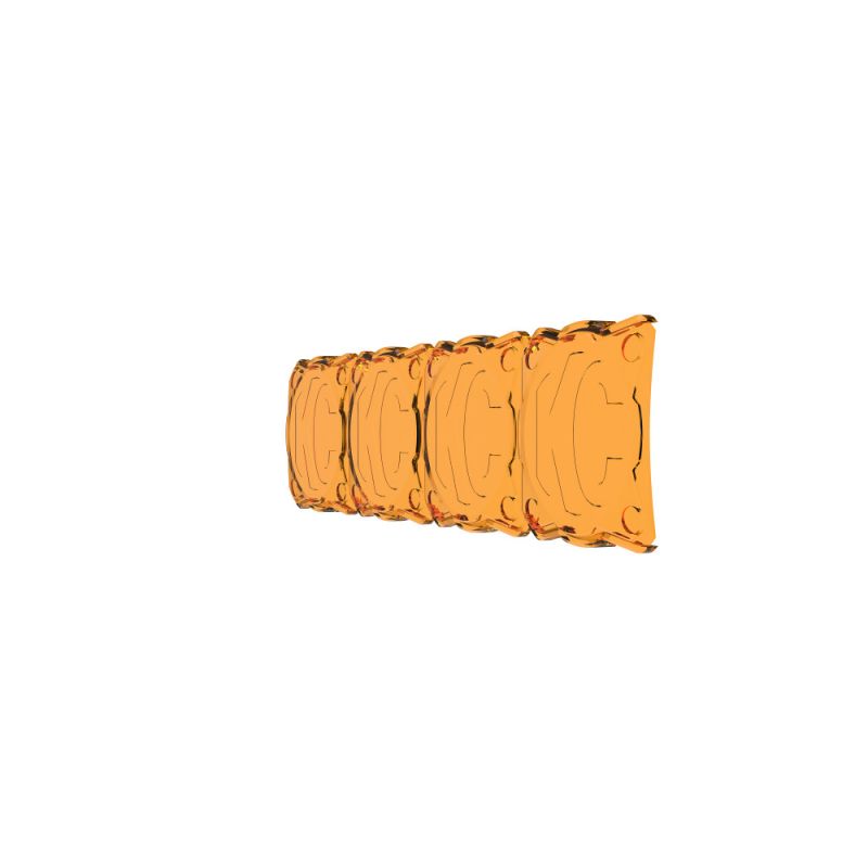 KC HILITES FLEX ERA® LED Light Bar - 10" Light Shield - Amber