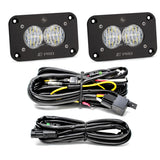 Baja Designs S2 Pro Black Flush Mount LED Light Pod Reverse Kit