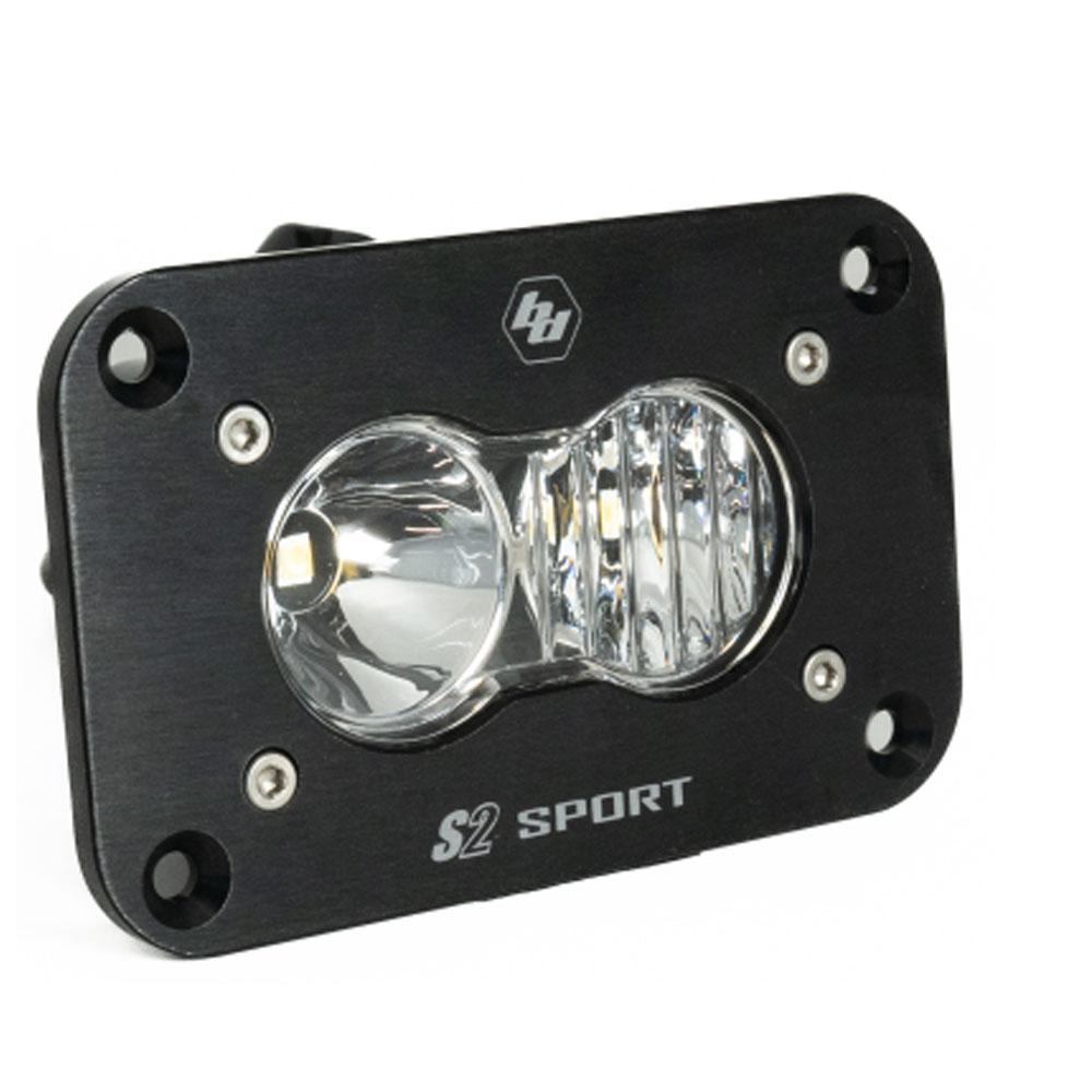 Baja Designs S2 Sport Black Flush Mount LED Auxiliary Light Pod - Universal