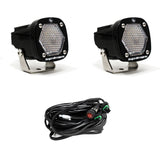 Baja Designs S1 Black LED Auxiliary Light Pod Pair - Universal