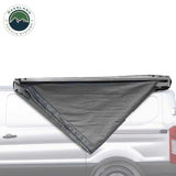 Overland Vehicle Systems HD Nomadic 180 Degree Awning with Bracket Kit for Mid - High Roofline Vans