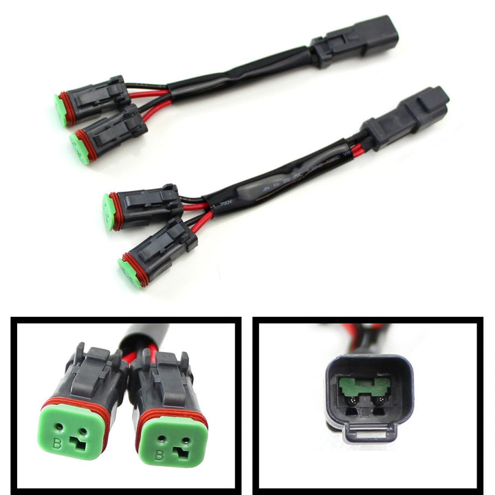 Ditch Light Bracket Extensions
